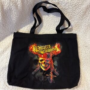 disney pirates of the caribbean tote bag